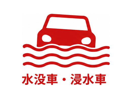 水没車・浸水車